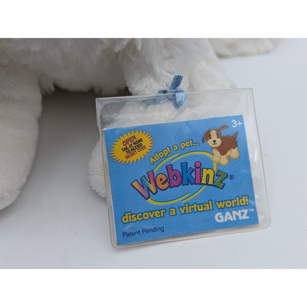 Webkinz Arctic Fox Plush HM210 White Sealed Unused Code Stuffed Animal Toy - Picture 2 of 10